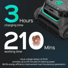 WYBOT S2 High-end Cordless Robotic Pool Cleaner thumbnail 14