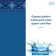 21' Round Cayman, Unibead Above Ground Pool Liner, 52" Wall thumbnail 10