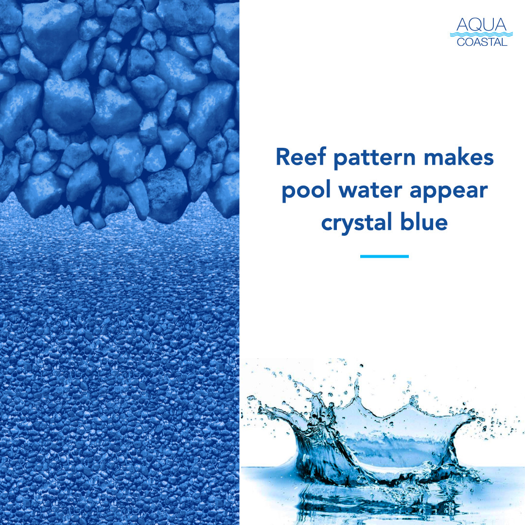 21' Round Reef, Overlap Above Ground Pool Liner, 48 - 54" Wall