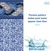 15' Round Panama, Unibead Above Ground Pool Liner, 52" Wall thumbnail 9