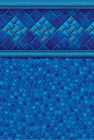 15' Round Kali, J-Bead Above Ground Pool Liner, 54" Wall Height thumbnail 1