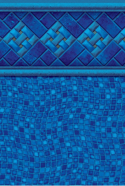 18' Round Kali, J-Bead Above Ground Pool Liner, 54" Wall Height