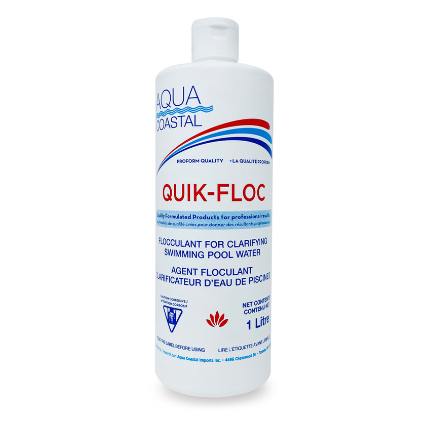 Quik Floc Pool Clarifier 1L for Above Ground Pools