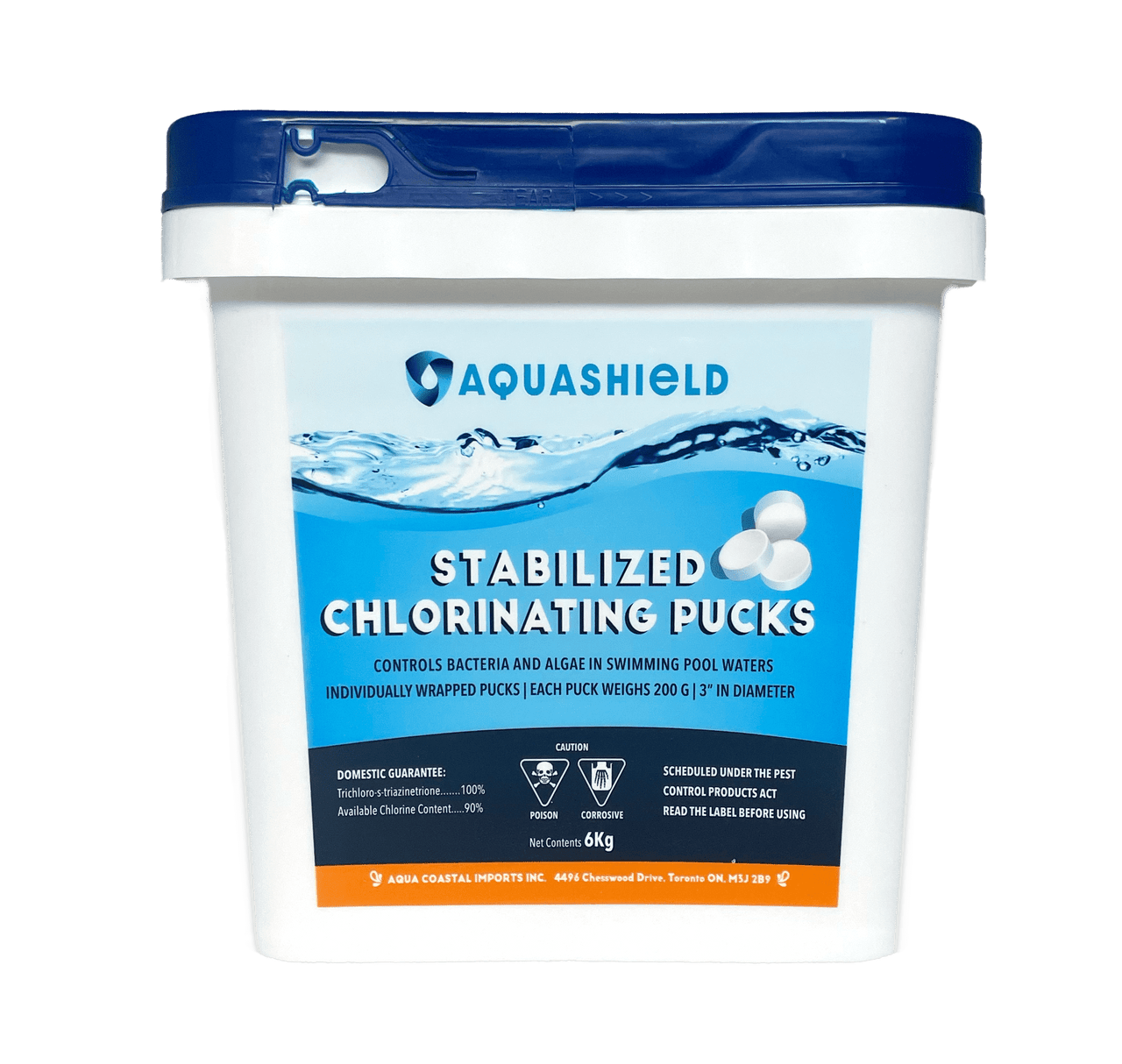 Chlorine Pucks 3 Inch 6kg for Above Ground Pools