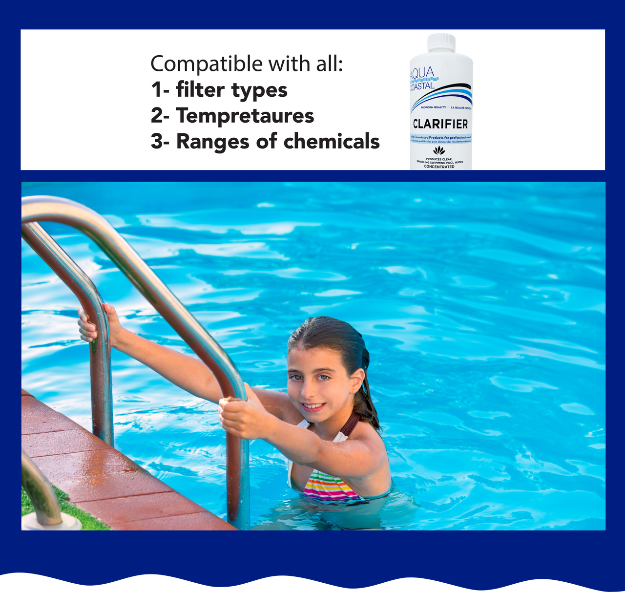 Pool Clarifier Opening Chemical for Above Ground Pools