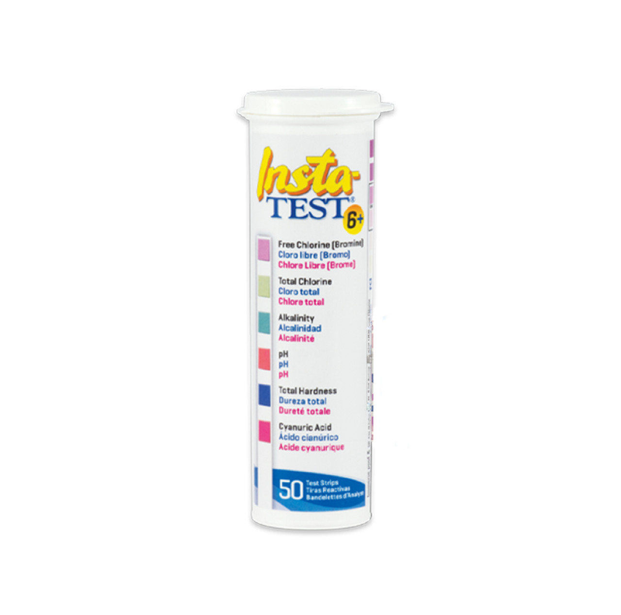 Insta-TEST Strips 6 Plus Pool & Spa Water Test Strips
