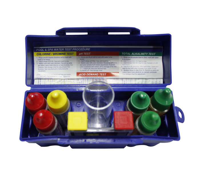 5 Way Pool Test Kit Water Testing Chemical Kit