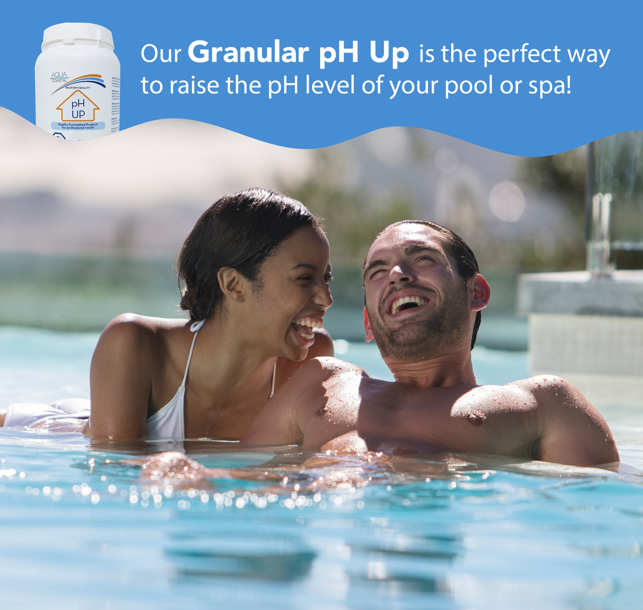 pH Up Pool Water Balancer for Pools and Above Ground Pools