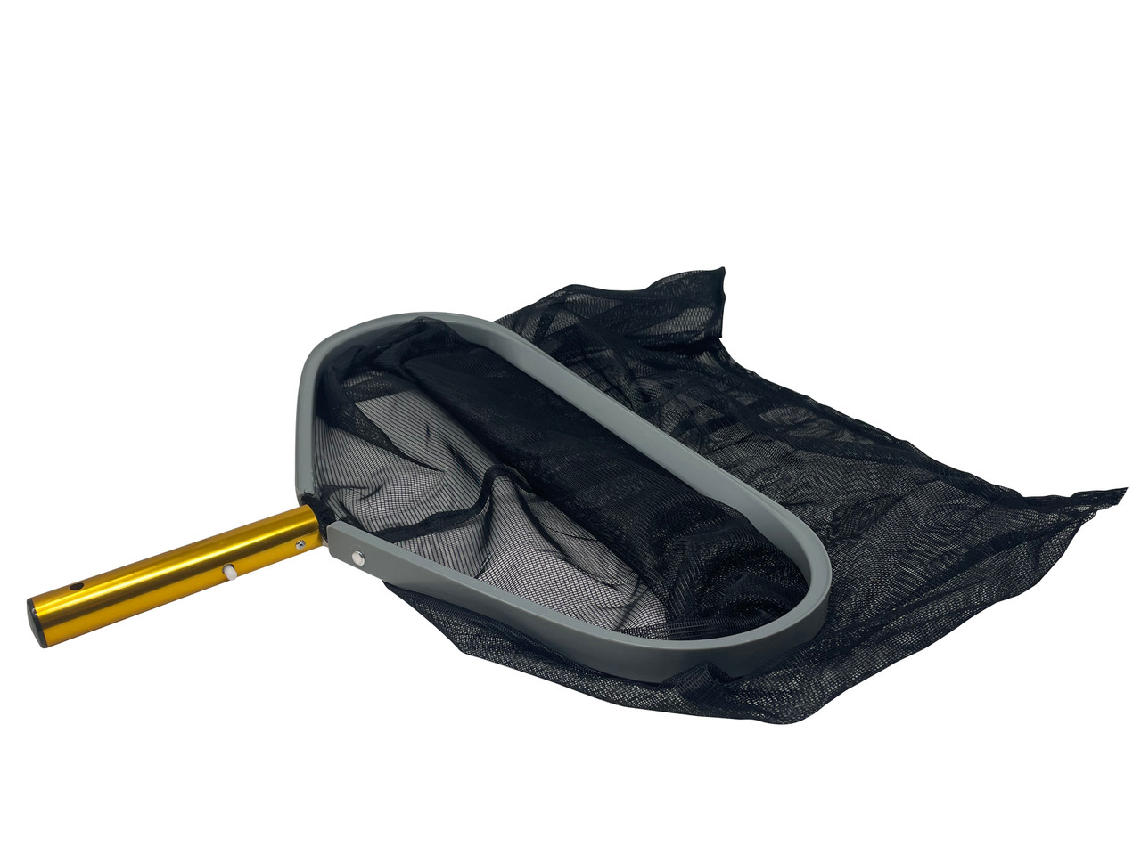 Professional Leaf Rake with Aluminum Frame for Pools