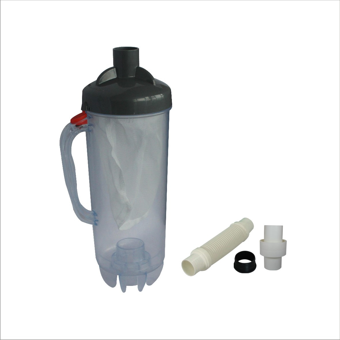 Leaf Canister with Mesh Bag Inline Pool Leaf Catcher