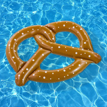 Swimline Giant Pretzel Inflatable Tube Pool Float thumbnail 2