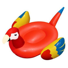 Swimline Giant Parrot 93 Inch Inflatable Ride-On Pool Toy thumbnail 1