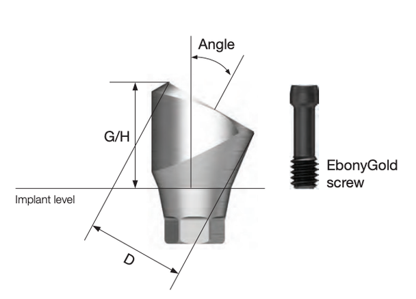 Port Angled Abutment