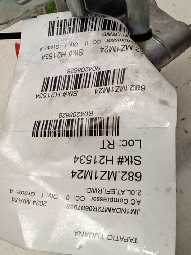 2024 Mazda Miata Used OEM AC Compressor