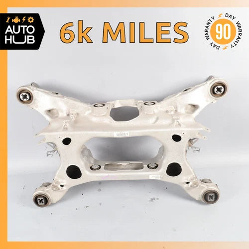 17-23 Porsche Panamera 971 4S Hybrid Rear Sub Frame Subframe Crossmember OEM 6k used OEM rear subframe and crossmember