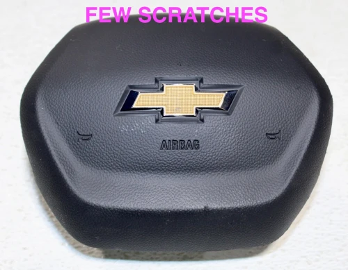2025 Chevrolet Suburban Driver Steering Wheel Black 1 Plug Used OEM Airbag