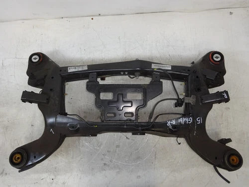 2014-2017 Maserati Ghibli Used OEM Rear Subframe Crossmember DE240268 used OEM rear subframe and crossmember