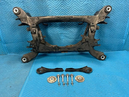 Lexus LS460 RWD Rear Crossmember Subframe w/ Braces & Bolts 113k 2013-2017 OEM used OEM rear subframe and crossmember
