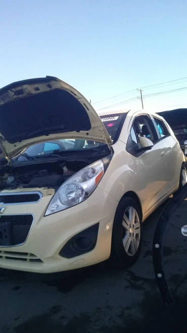 2015 Chevrolet Spark Driver Roof Curtain Used OEM Airbag