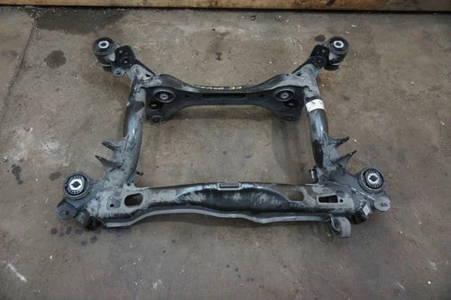 Rear Suspension Subframe Cradle Crossmember OEM 8W0505235AK Audi S5 B9 2018-24 used OEM rear subframe and crossmember