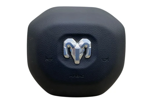2019-2024 RAM 3500 Driver Steering Wheel Black Laramie Used OEM Airbag