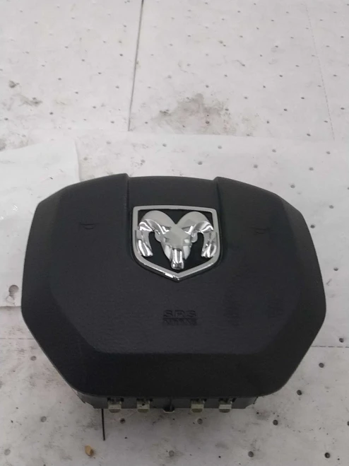 2010 Dodge Ram 1500 Driver Steering Wheel Gray Used OEM Airbag