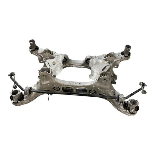 2017-2018 PORSCHE PANAMERA REAR SUBFRAME SUSPENSION CRADLE W/ STABILIZER BAR OEM used OEM sway bar