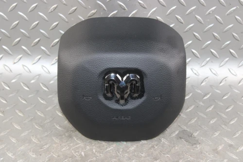 2019-2025 RAM 1500 Driver Steering Wheel Black Used OEM Airbag