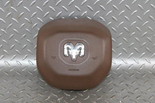 2019-2025 RAM 3500 Driver Steering Wheel Brown Used OEM Airbag