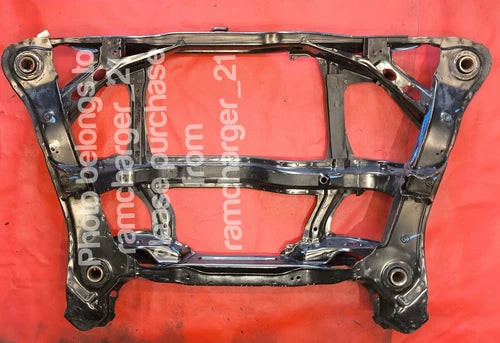 02 03 TL CL V6 Rear Crossmember Sub K Frame Back Subframe OEM used OEM rear subframe and crossmember