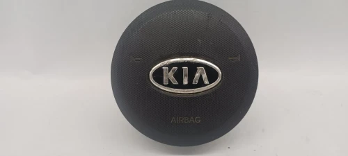 2010 Kia Soul Driver Steering Wheel Black Used OEM Airbag