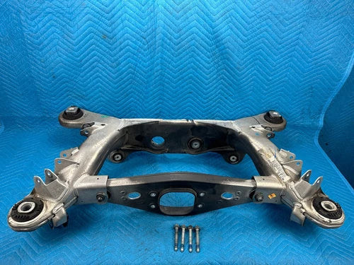 Mercedes SL500 SL-Class R230 Rear Subframe Crossmember w/Bolts 53k 2003-2006 OEM used OEM rear subframe and crossmember