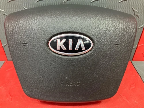 2011-2013 Kia Sorento Driver Steering Wheel 569001U000 Black Used OEM Airbag