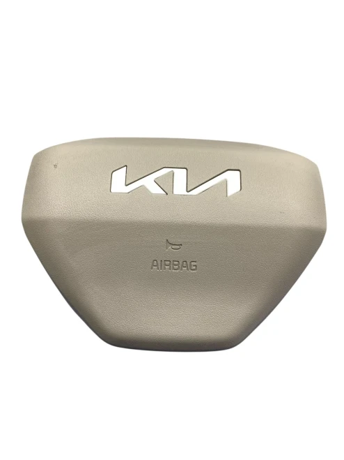 2024-2025 Kia EV9 Driver Steering Wheel Gray Used OEM Airbag