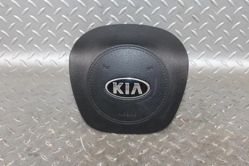 2020-2021 Kia Telluride Driver Steering Wheel Black Used OEM Airbag