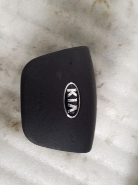2014-2016 Kia Cadenza Driver Steering Wheel Black Used OEM Airbag