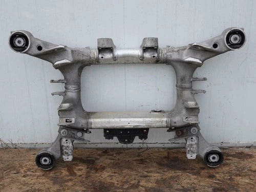 2009 - 2012 Bmw 7 Series F01 Undercarriage Crossmember Subframe Suspension Rear used OEM rear subframe and crossmember