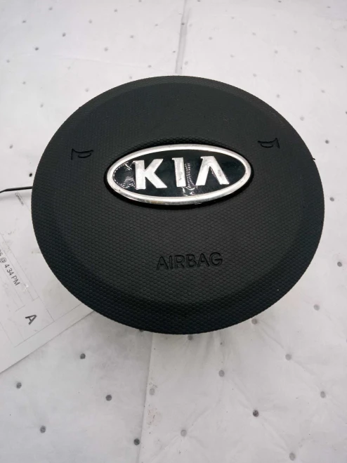 2012 Kia Soul Driver Steering Wheel Gray Used OEM Airbag