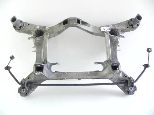2011 PORSCHE PANAMERA REAR CROSSMEMBER SUBFRAME CRADLE SUPPORT OEM 111 #39 A used OEM subframe bracket and support