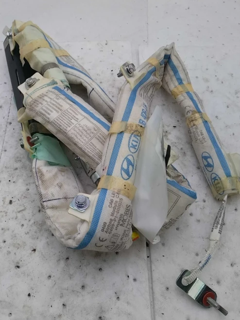 2014 Kia Rio Driver Roof Curtain Used OEM Airbag