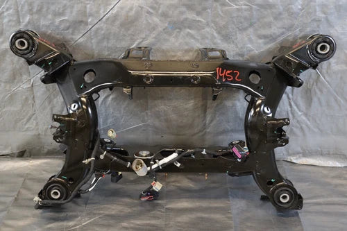 2016-2019 CADILLAC CTS-V SEDAN LT4 6.2L OEM REAR SUBFRAME CROSSMEMBER #1452 used OEM rear subframe and crossmember