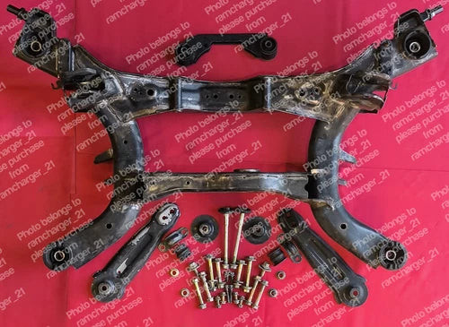 03-07 Nissan Murano AWD Rear Crossmember K-Frame w Bolts And Brackets used OEM rear subframe and crossmember
