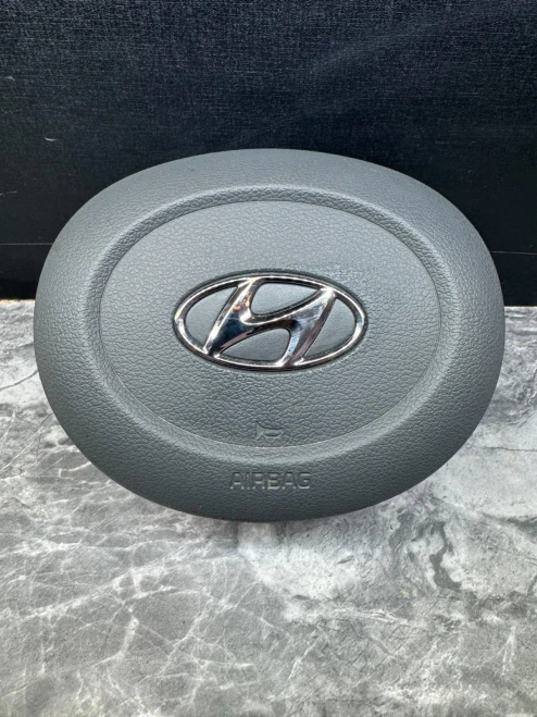 2020-2022 Hyundai Sonata Driver Steering Wheel Gray Used OEM Airbag