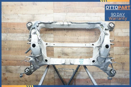 2012 2013 2014 2015 TESLA MODEL S Used OEM Rear Subframe Crossmember 1009826-00-A used OEM rear subframe and crossmember