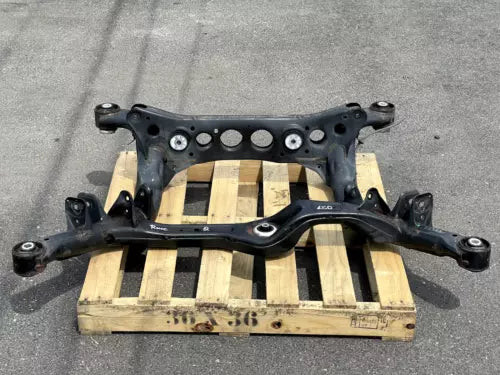 2008-2017 AUDI A5 S5 QUATTRO REAR SUSPENSION SUBFRAME FRAME CROSSMEMBER OEM used OEM rear subframe and crossmember