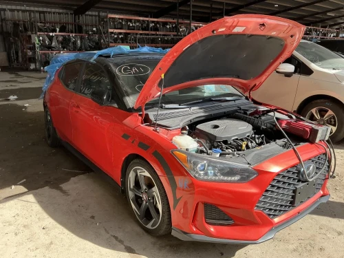 2019 Hyundai Veloster Driver Roof Curtain Used OEM Airbag