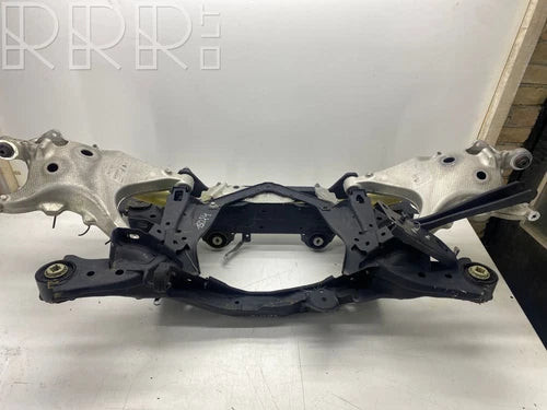 VOLVO XC90 AWD OEM 2016-22 REAR SUBFRAME CROSSMEMBER /W LEAF SPRING LOWER ARMS used OEM rear subframe and crossmember