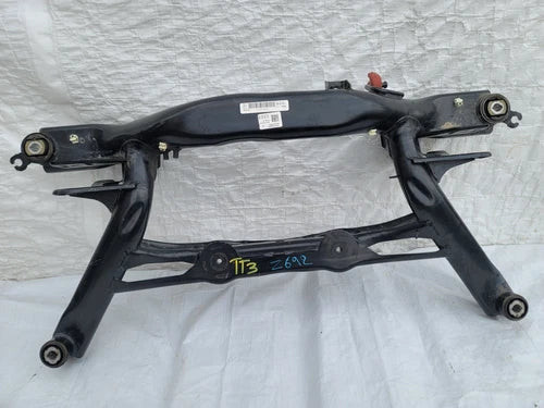2017-2019 Volkswagen Golf SportWagen Rear Suspension Subframe Crossmember OEM used OEM rear subframe and crossmember