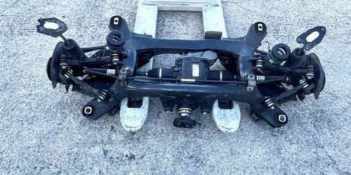 13-17 BMW F30 328 320 Rear End Subframe Cradle Diff 3.15 Ratio Axles Springs OEM used OEM rear subframe and crossmember
