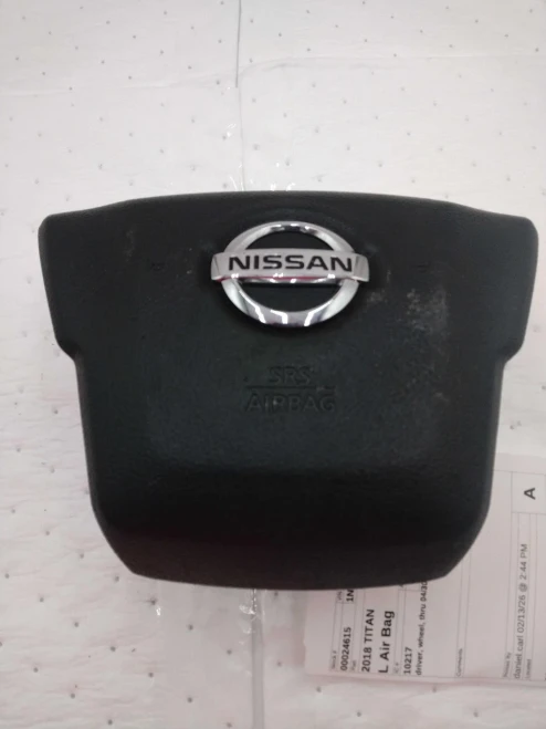 2018 Nissan Titan Driver Steering Wheel Used OEM Airbag